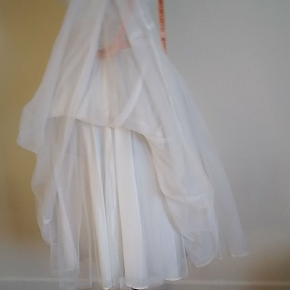 White Vintage Wedding Women Dress Size S Appropriate - Picture 9 of 15